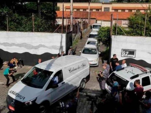 Al menos tres heridos durante el ataque a tiros en una escuela en Brasil