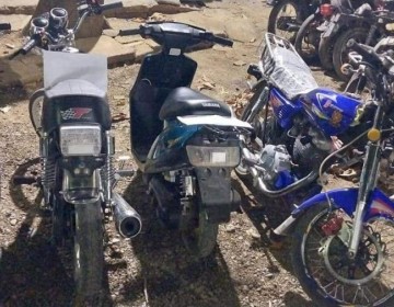 Polic&iacute;a retiene cinco motocicletas utilizadas en carrera clandestina en Esperanza