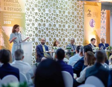 Empresas familiares en RD aportan alrededor del 27% al PIB, dice vicepresidenta Raquel Pe&ntilde;a
