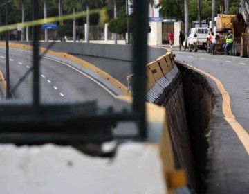 El paso a desnivel de la 27 de Febrero que colaps&oacute; tuvo una primera fisura en 1999