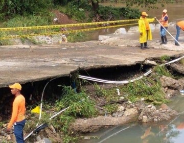 Las lluvias empeoran estructuras de los puentes en El Seibo
