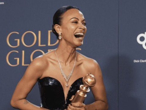 Zoe Salda&ntilde;a y el premio que marca un nuevo horizonte en su carrera